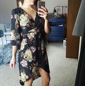 Daytrip hi-low kimono dress